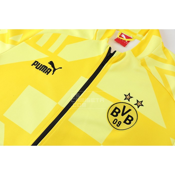 Chandal de Chaqueta del Borussia Dortmund 2022-2023 Amarillo - Haga un click en la imagen para cerrar